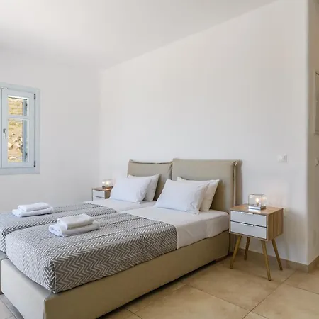 아파트 Luxury Seaview With Private Pool - Euterpe 투를로스